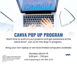 Canva Pop Up Program